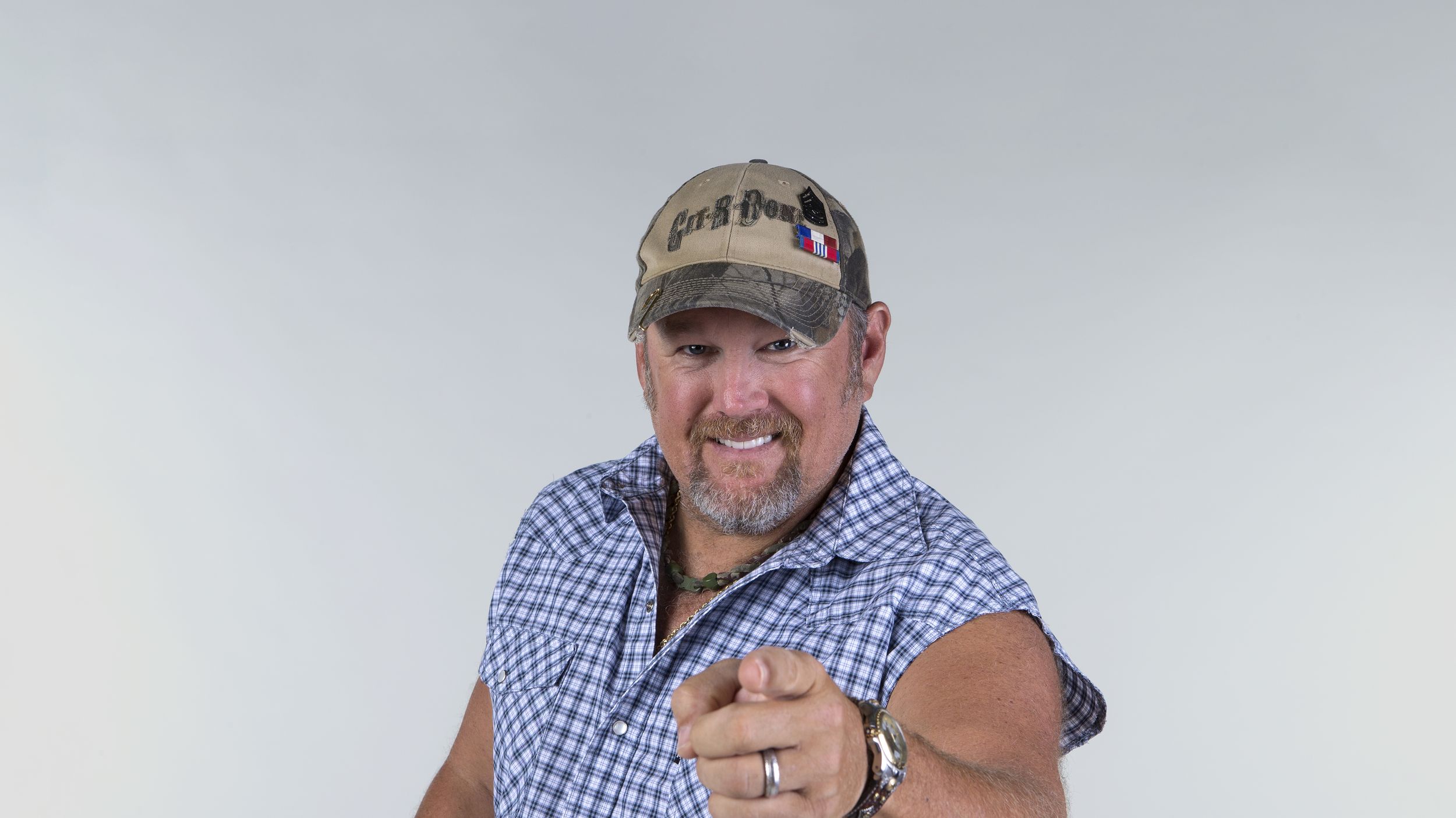 Larry the Cable Guy 'gits-r-done' – Orange County Register
