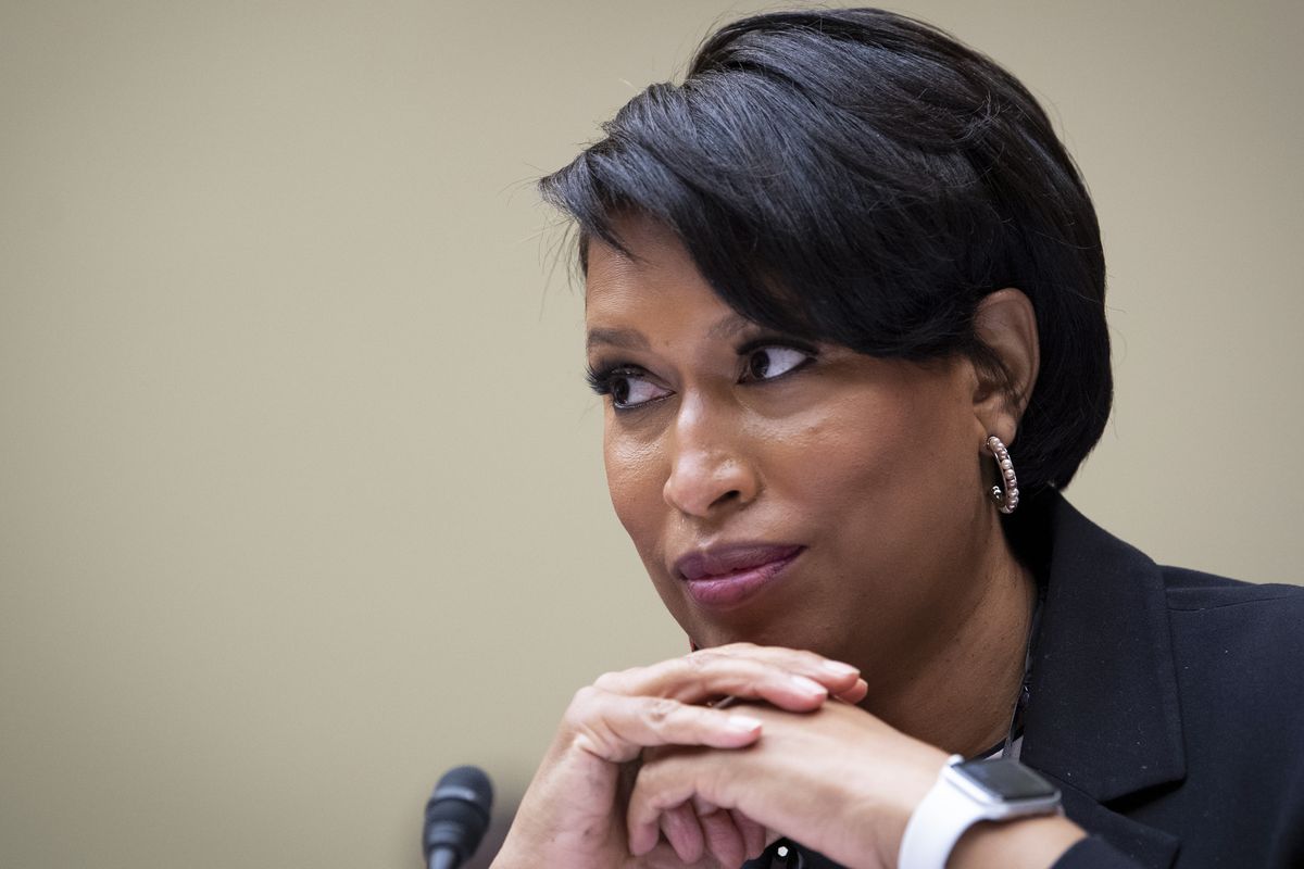 Washington, D.C., Mayor Muriel Bowser, testifies at the House Oversight and Reform Committee hearing, on D.C. statehood, Monday, March 22, 2021, on Capitol Hill in Washington.  (Caroline Brehman)