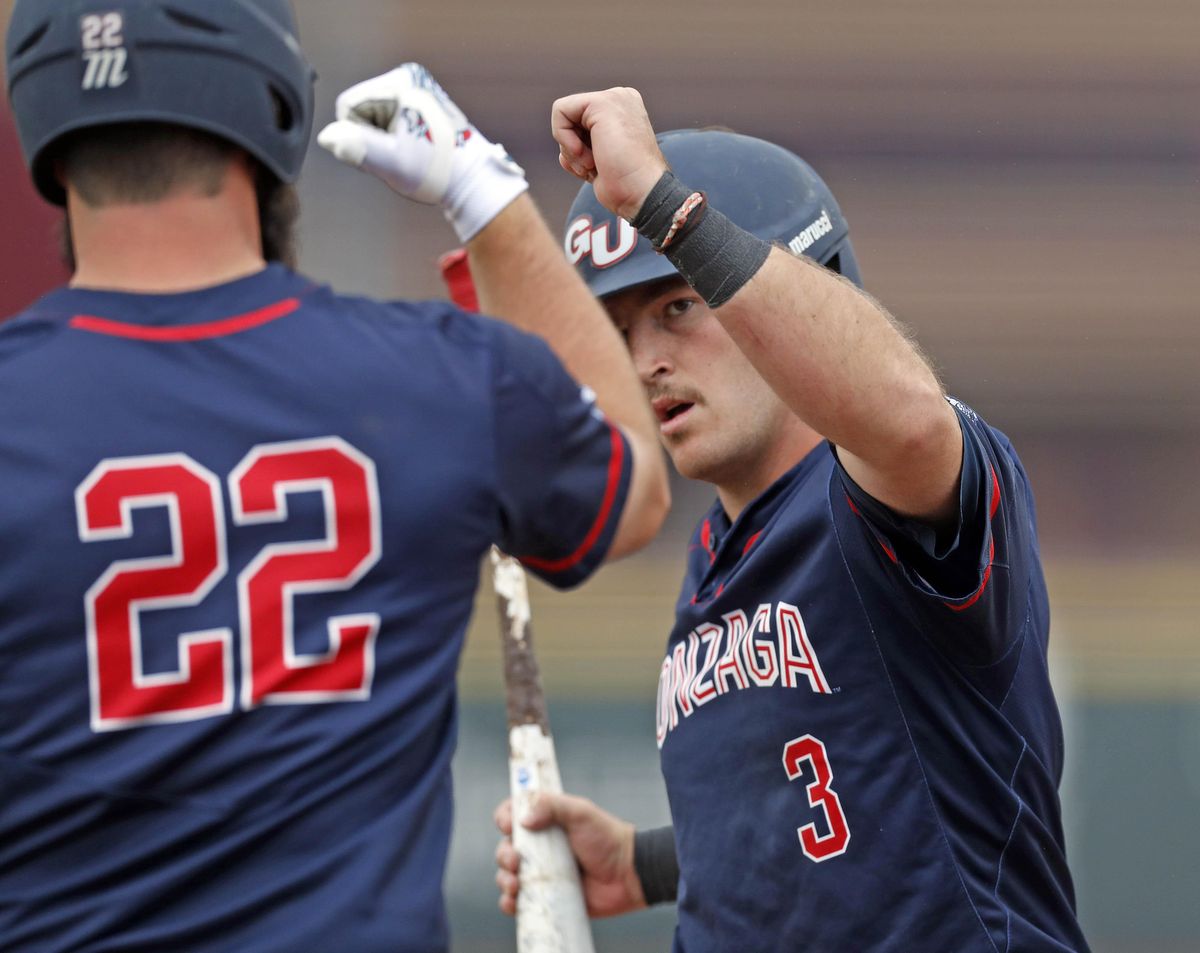 Gonzaga plays Canisius in the Minneapolis Regional of the NCAA baseball tournament on Saturday, June 2, 2018. (Eric Miller / For The Spokesman-Review)