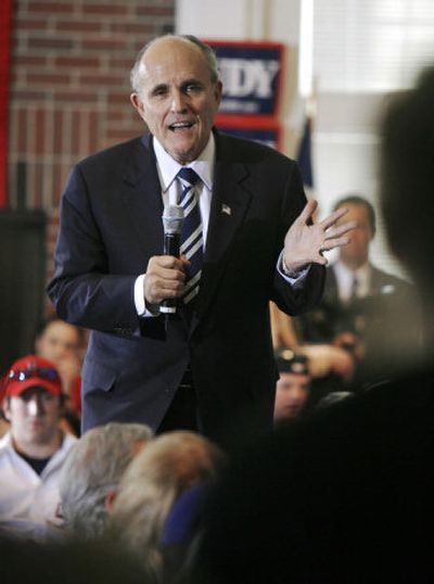 
Giuliani
 (The Spokesman-Review)