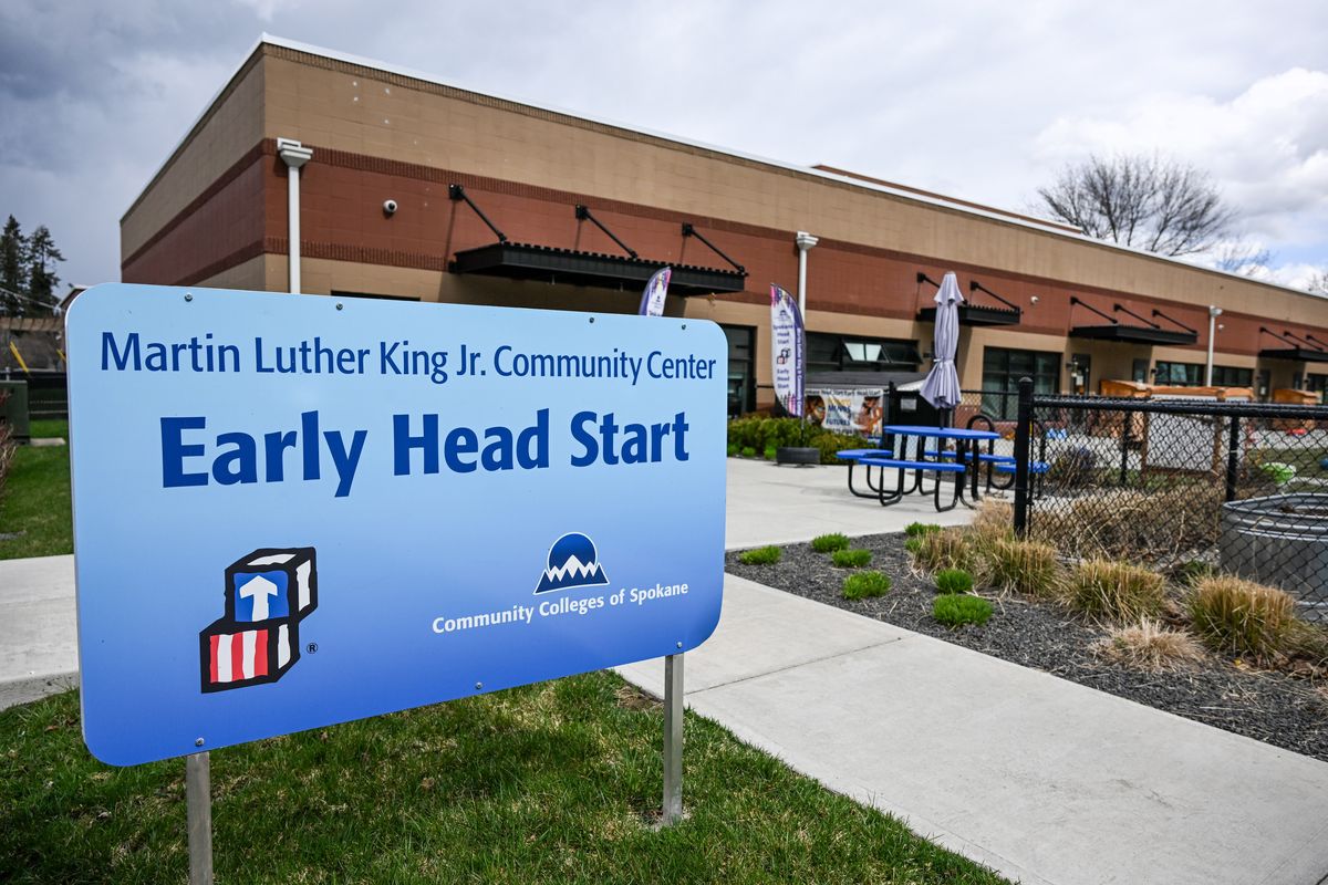 The Martin Luther King Jr. Community Center’s Early Head Start program is in the East Central neighborhood, shown Thursday in Spokane. The location is one of 11 centers managed under the grant to the Spokane Colleges.  (Jesse Tinsley/The Spokesman-Review)