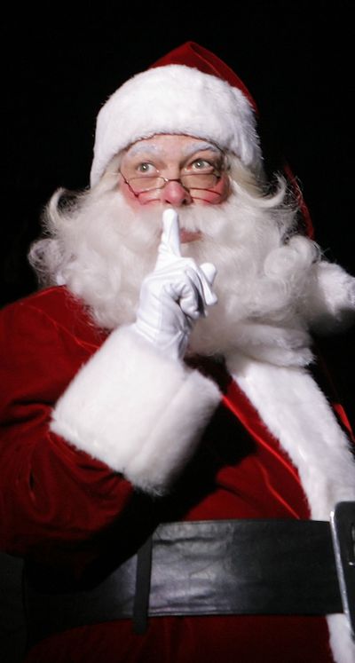 Charles Edward Hall has played Santa Claus for 27 years in the “Radio City Christmas Spectacular” in New York.