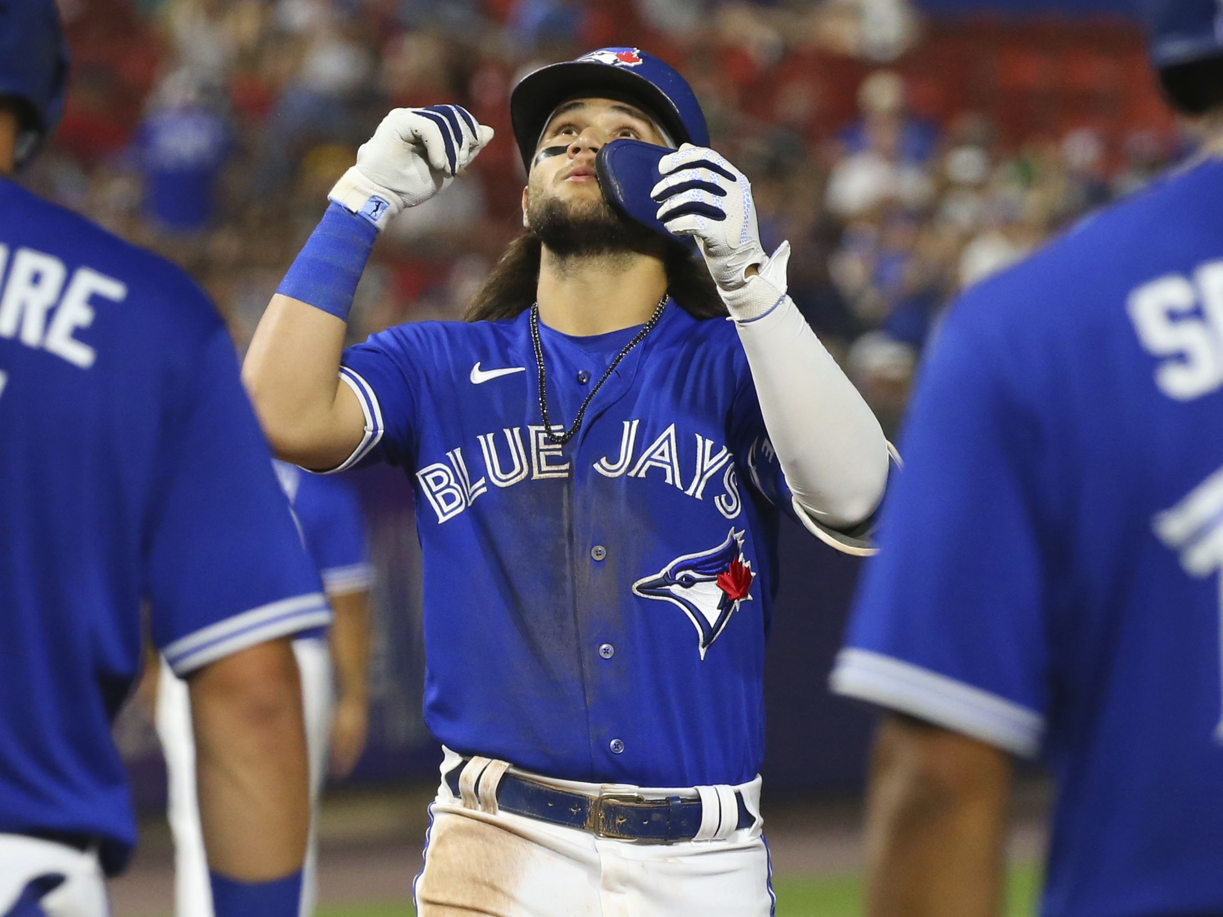 Bo Bichette sidelined by thumb discomfort for Blue Jays' series