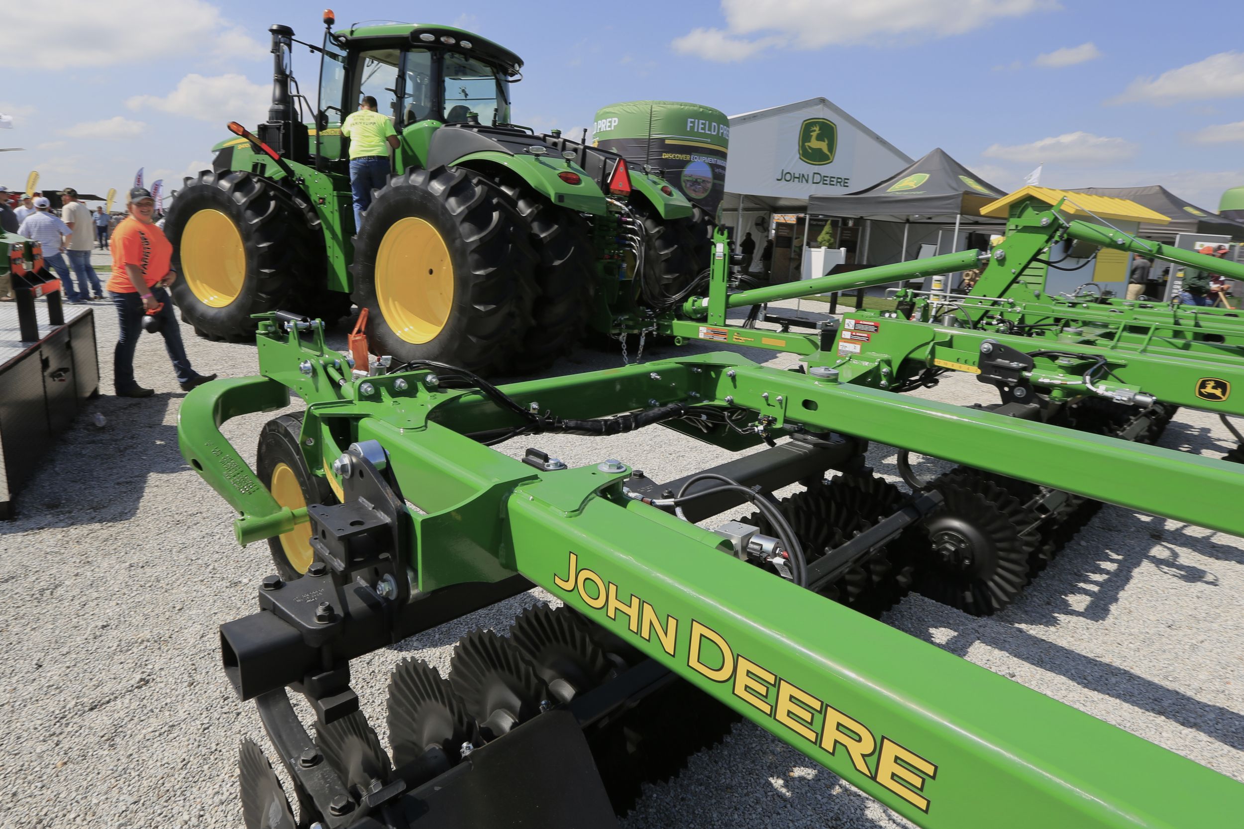 Deere stock surges on hope that farmers upgrade equipment The