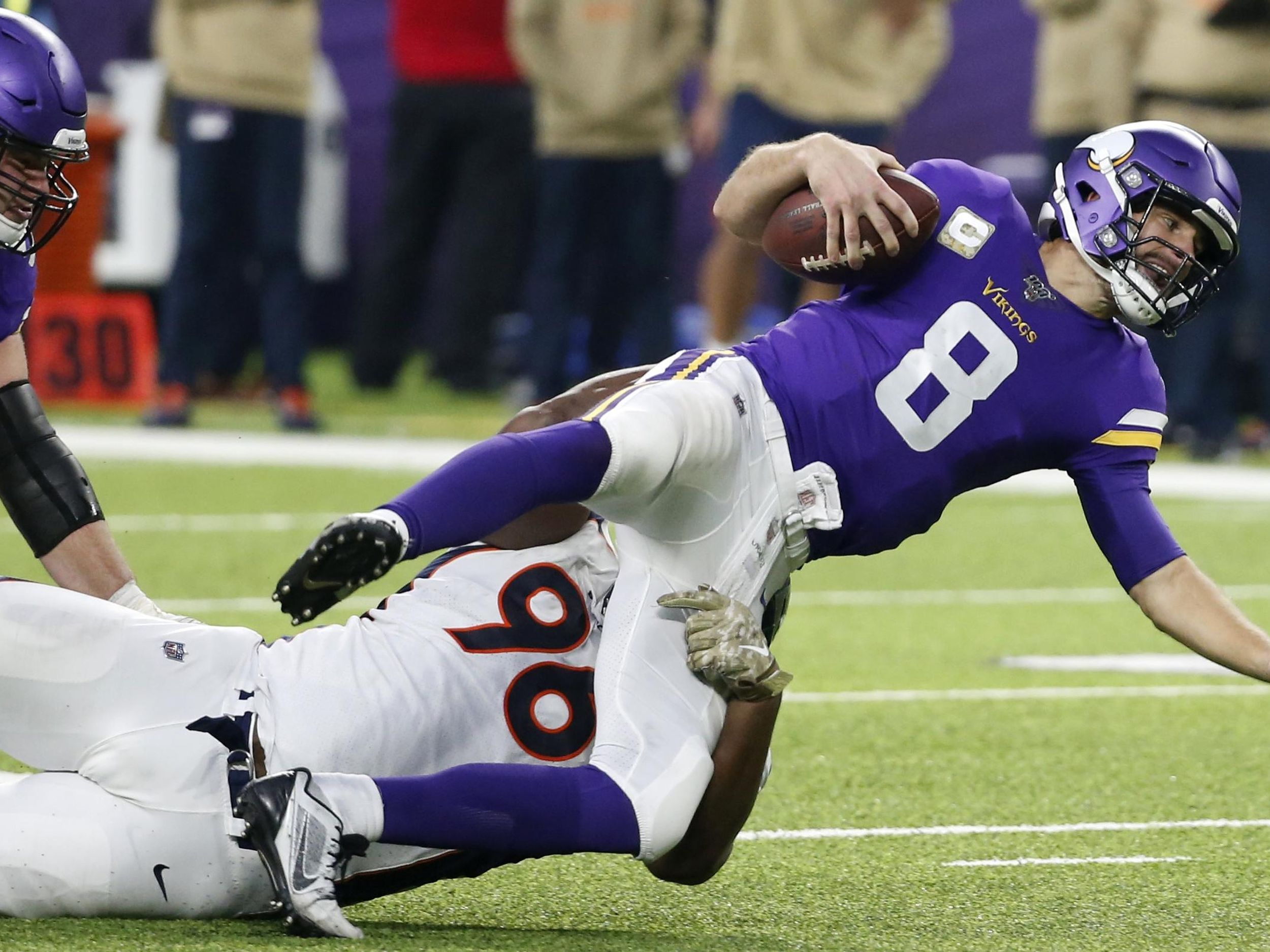 Vikings overcome 20-0 deficit at half to beat Broncos 27-23