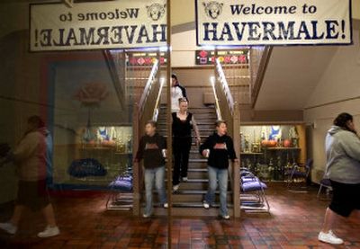
Students head to lunch Thursday afternoon at Havermale High School, where administrators and staff are using new academic and disciplinary approaches.
 (Photos by Kathryn Stevens / The Spokesman-Review)