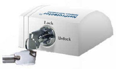 
The NetProtector literally puts Internet access under lock and key.
 (Modem Lock Co. / The Spokesman-Review)