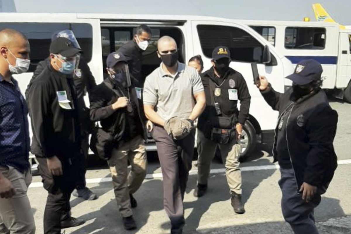 In this photo provided by the Philippines