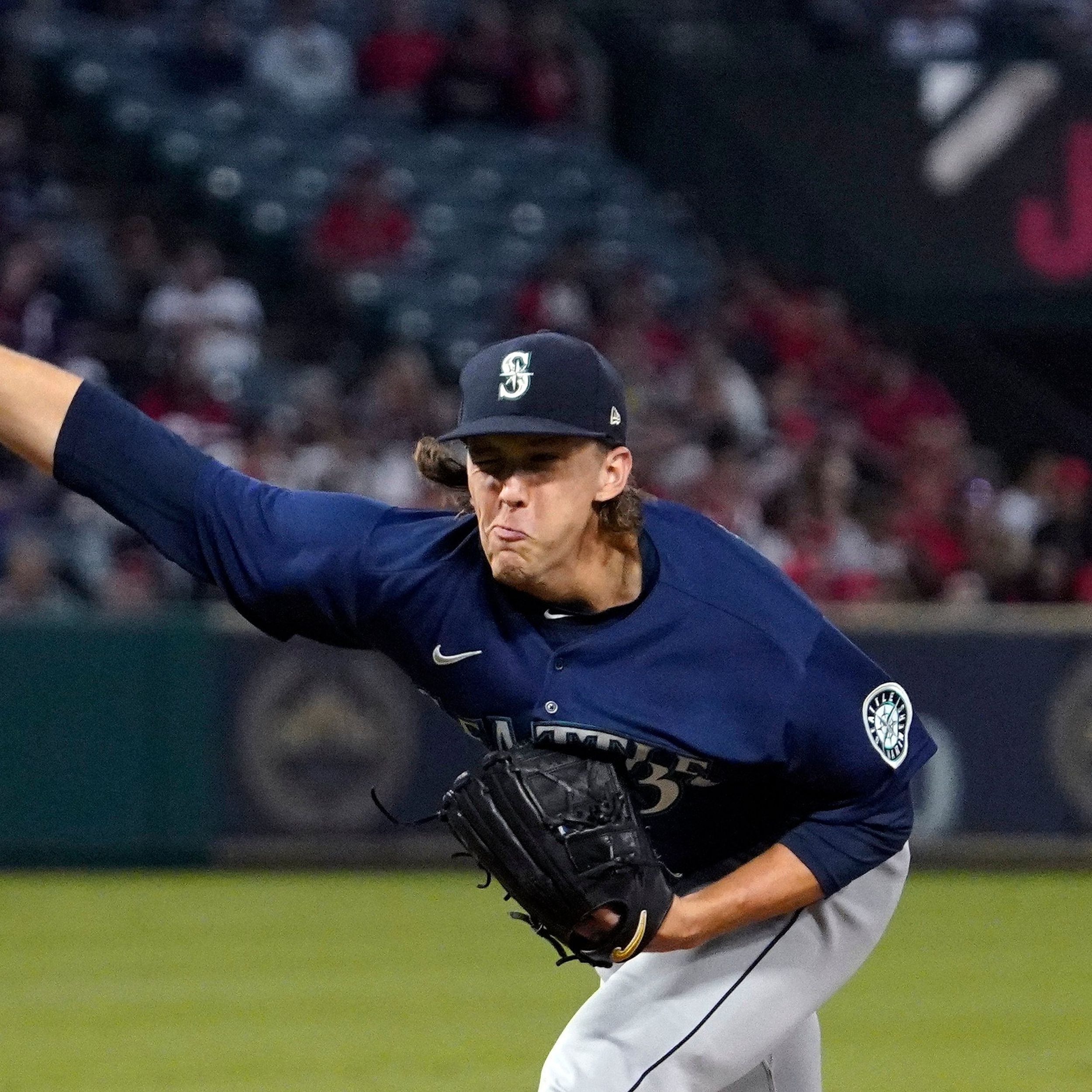 Mariners pitcher Logan Gilbert hoping offseason adjustments lead to more  success in second year in MLB