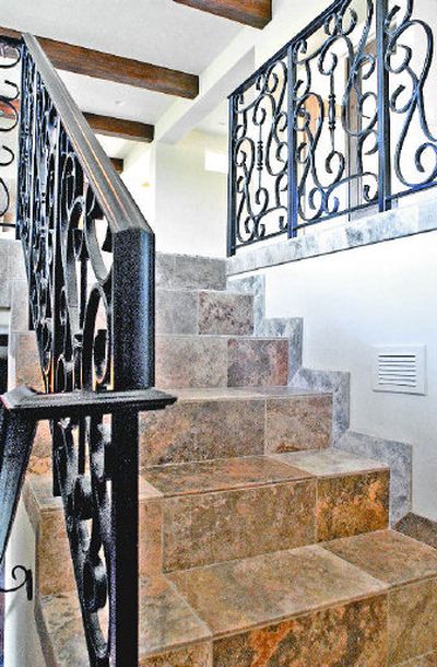 
Versatile and lovely travertine adds to the elegance of any room in any home.
 (The Spokesman-Review)