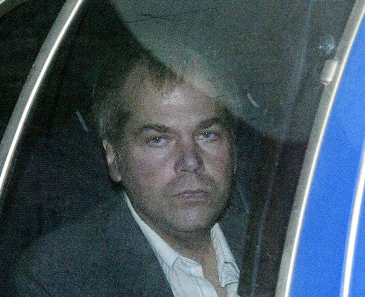 FILE - In this Nov. 18, 2003 file photo, John Hinckley Jr. arrives at U.S. District Court in Washington. The last man to shoot an American president now spends most of the year in a house overlooking the 13th hole of a golf course in a gated community. He takes long walks along tree-lined paths, plays guitar and paints, grabs fast food at Wendys. He drives around town in a silver Toyota Avalon, a car that wouldnt attract a second glance. Often, as if to avoid detection, he puts on a hat or visor before going out. (Evan Vucci / AP)