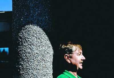 
David George, of Cocolalla, Idaho, has had four melanomas removed from his shoulders and back since January.  He moved from San Diego to North Idaho for retirement. George says he spent endless summers on the beaches of California as a child. 
 (Brian Plonka / The Spokesman-Review)