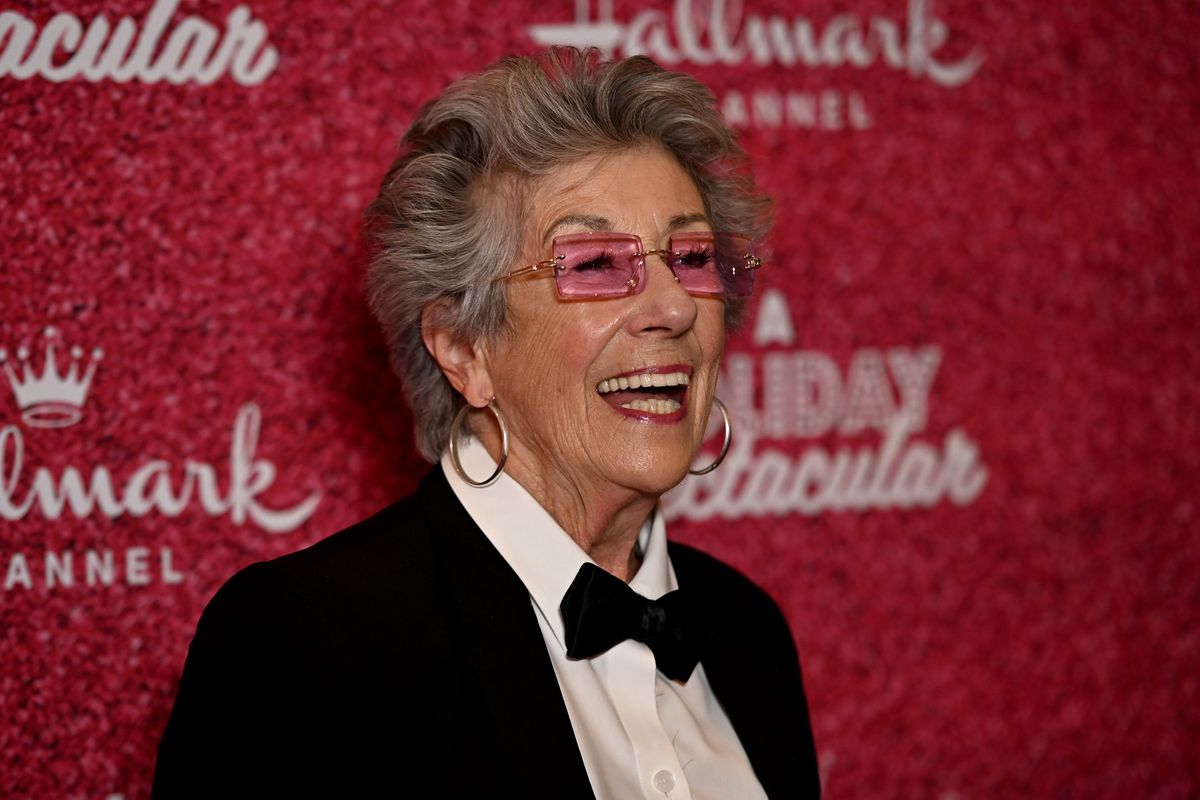 Ellen Travolta attends Hallmark Media’s star-studded kickoff of “Countdown To Christmas” with a special screening of “A Holiday Spectacular” featuring the world famous Rockettes at Radio City Music Hall on Oct. 20, 2022, in New York.  (Mike Coppola/Getty Images for Hallmark Media)