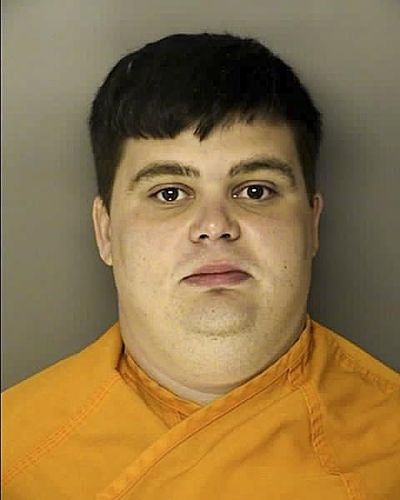 This police booking photo released Thursday, Feb. 16, 2017 by the Horry County Police Department in Conway, S.C., shows Benjamin McDowell. (Horry County Sheriff's Office / Associated Press)