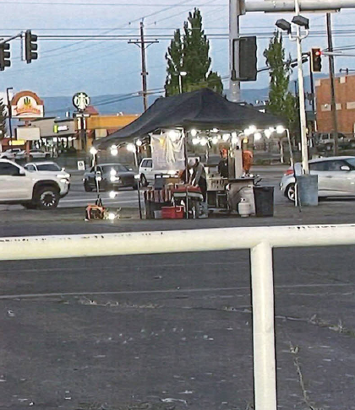 Unpermitted food stand in Spokane, taken during an inspection from the Spokane Regional Health District. (Provided by the Spokane Regional Health District)