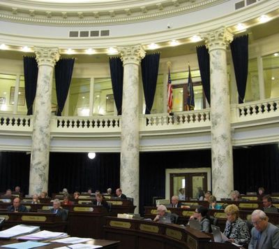 The Idaho House meets on Tuesday; among the measures it voted on was the budget for the Idaho State Police, which drew much debate but passed on a 48-21 vote and now moves to the Senate. Opponents said the budget bill cuts too deeply from ISP. (Betsy Russell)