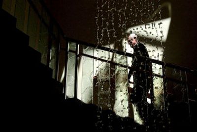 
Coeur d'Alene Resort owner Duane Hagadone walks past the waterfall during a tour of the new spa on Wednesday.  
 (Kathy Plonka / The Spokesman-Review)