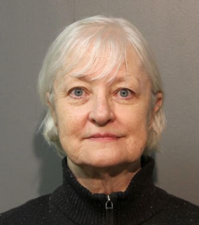 This January 2018, photo provided by the Chicago Police Department shows Marilyn Hartman, who added this month to her arrest record for sneaking onto planes after what police say was a ticketless flight from Chicago to London has been ordered released from jail, a judge said Thursday, Jan. 25, 2018. (Associated Press)