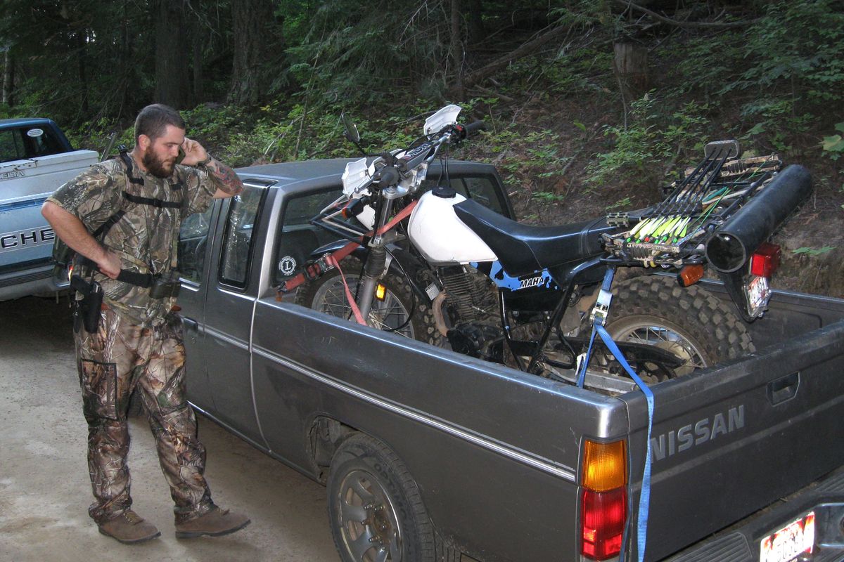 Wes Sifford has used all-terrain vehicles to take him into the woods since he was a boy. (Thomas Clouse photos)