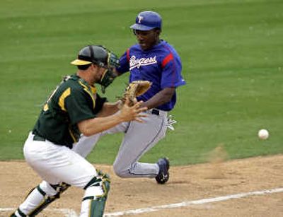 
Catcher Jason Kendall had his best years playing in the N.L. with Pittsburgh. Associated Press
 (Associated Press / The Spokesman-Review)