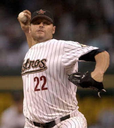 
Roger Clemens took the Astros to within one game of the World Series in his first season in Houston. 
 (Associated Press / The Spokesman-Review)