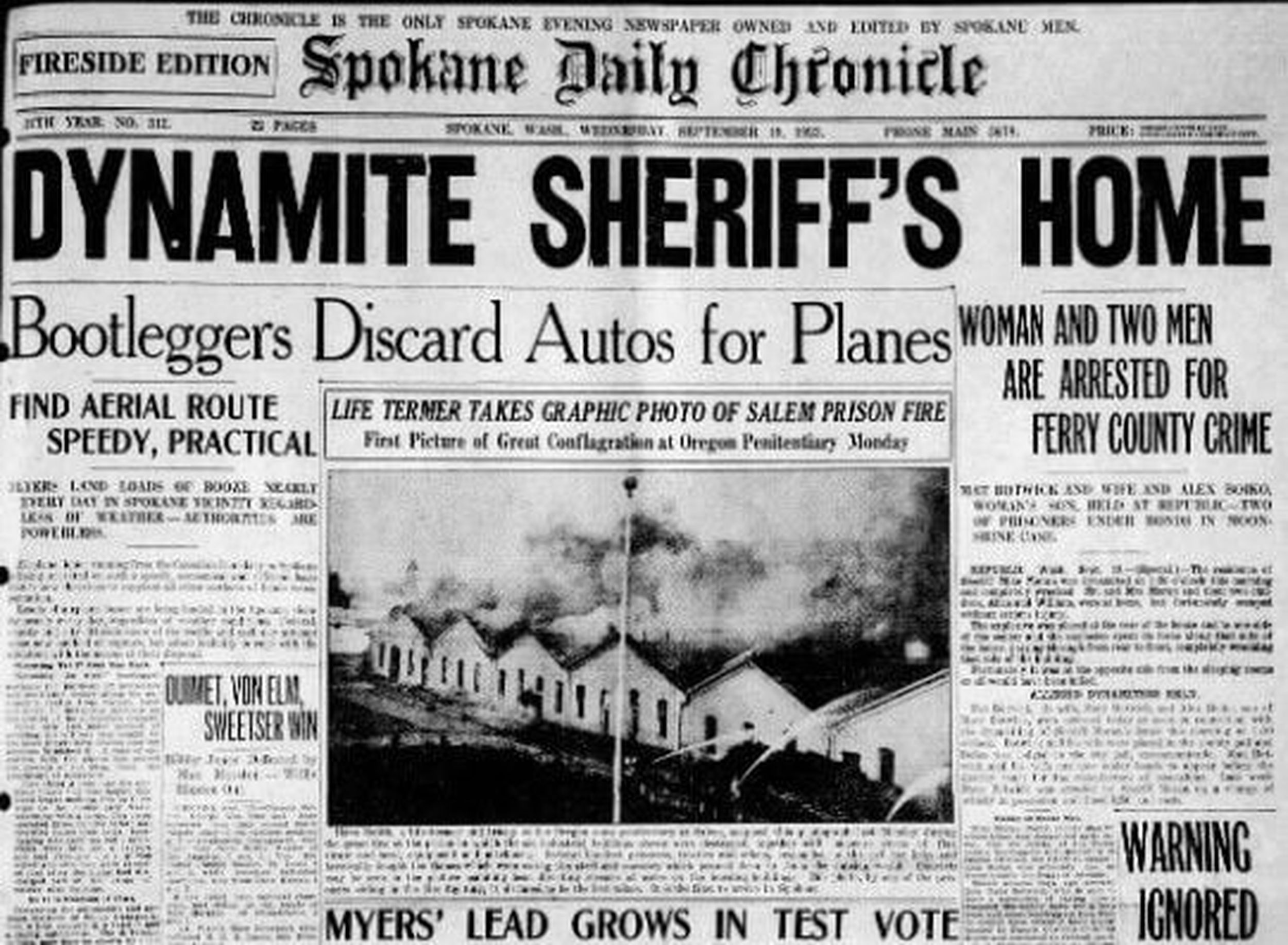 100 years ago in Eastern Washington: The new Ferry County sheriff faced ...