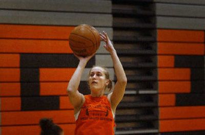 Senior Heather Bowman was Lewis and Clark's leading scorer last season. She will play collegiate ball at Gonzaga.
(Brian Plonka / The Spokesman-Review)