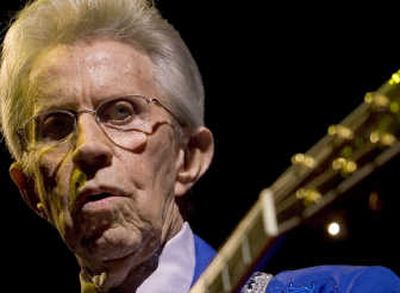 
Country musician Porter Wagoner performs  July 24  in New York. Wagoner died Sunday at age 80. Associated Press
 (File Associated Press / The Spokesman-Review)