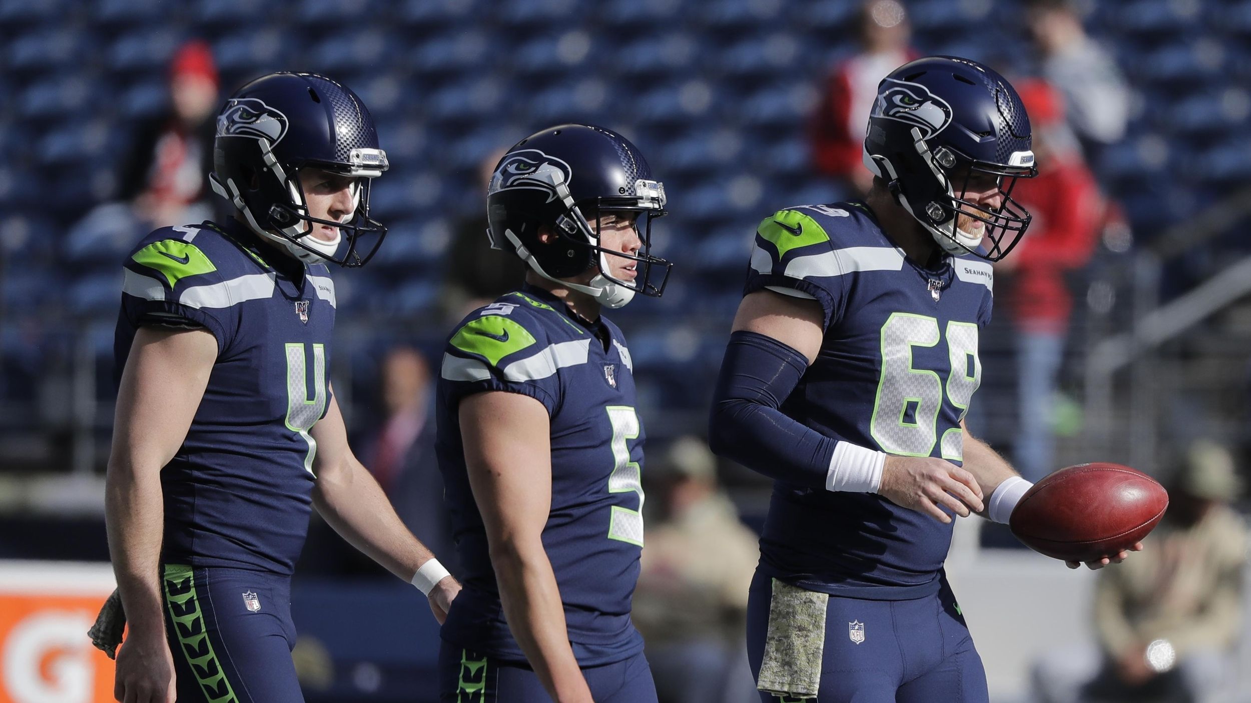 He's our kicker': Pete Carroll shows support for struggling Seahawks kicker  Jason Myers