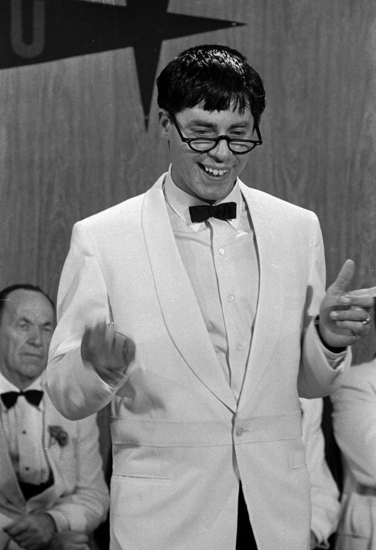 Comedian Jerry Lewis appears in a scene from the 1963 film “The Nutty Professor.” (Associated Press)