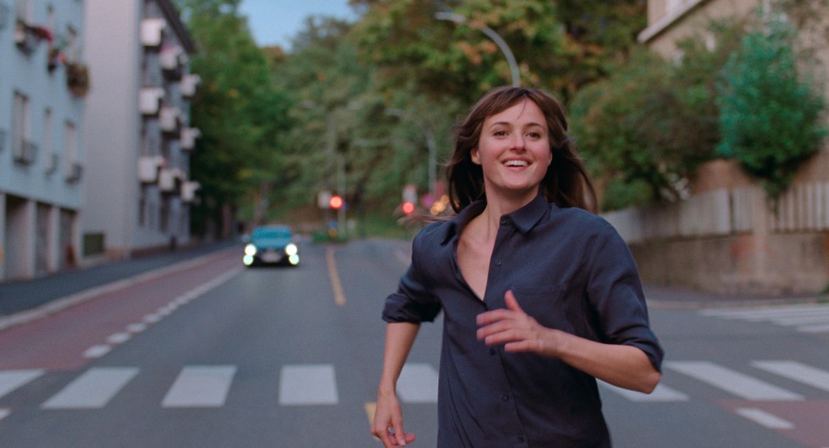 This image released by Neon shows Renate Reinsve in a scene from "The Worst Person in the World."  (Kasper Tuxen)