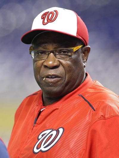Washington Nationals manager Dusty Baker is one of only three minorities who are MLB general managers. (Luis M. Alvarez / Associated Press)