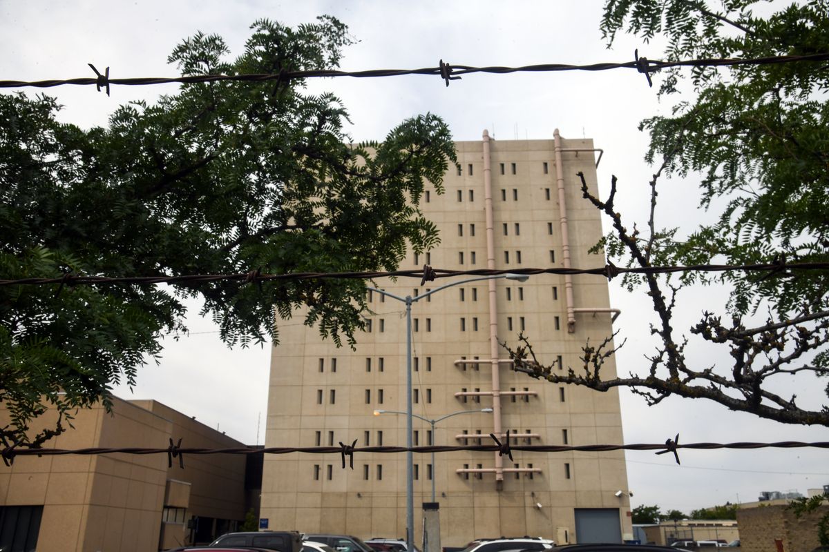The Spokane County jail is seen in this August 2020 photo.  (Dan Pelle/The Spokesman-Review)