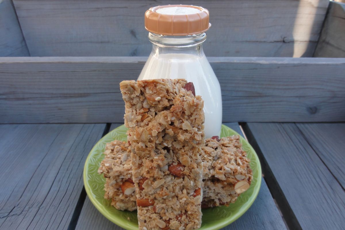 In some granola bars you can substitute butter for olive oil to give them a distinctive creamy flavor.