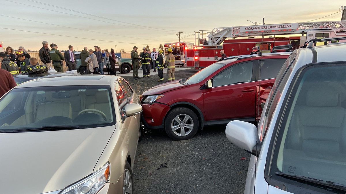 Two injured after crash at Moran Prairie Grange on Saturday evening