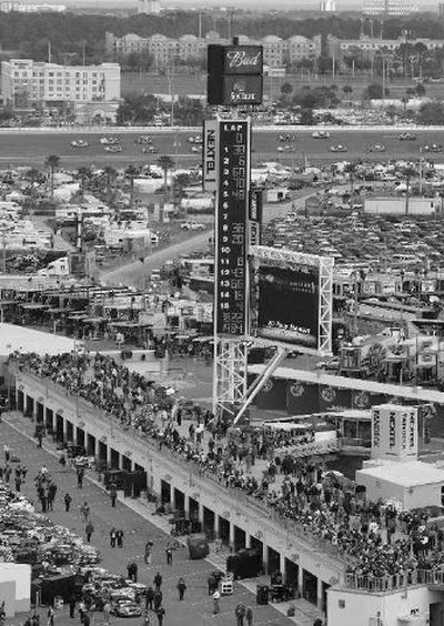 
NASCAR fans gathered Thursday for the first of two 150-mile Daytona 500 qualifying races. 
 (Associated Press / The Spokesman-Review)