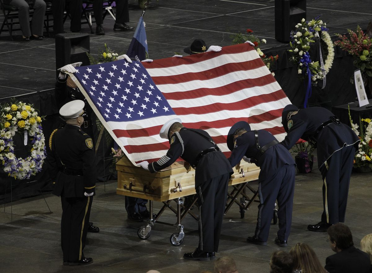 Officer Jayme Biendl memorial - Feb. 8, 2011 | The Spokesman-Review