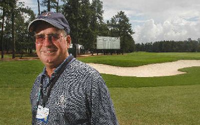 
Tom Meeks isn't one to shy away from unusual pin placements at the U.S. Open.
 (Associated Press / The Spokesman-Review)