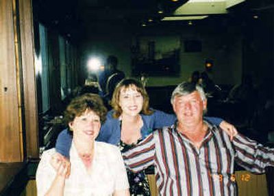 
Don Mishler with his wife, Russanne, and her daughter, Marisa. He died April 18 at 65. Below, Mishler and his Russanne.
 (The Spokesman-Review)