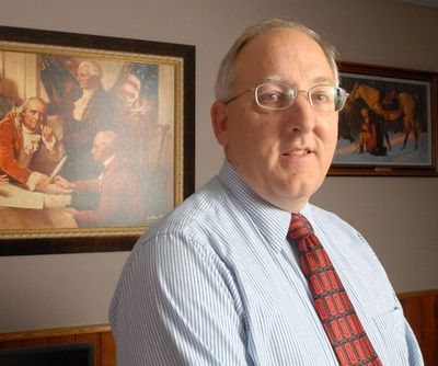 David Nye received the nomination for the Sixth District judge vacancy left by Randy Smith's mover the federal bench. (Doug Lindley/Idaho State Journal)
