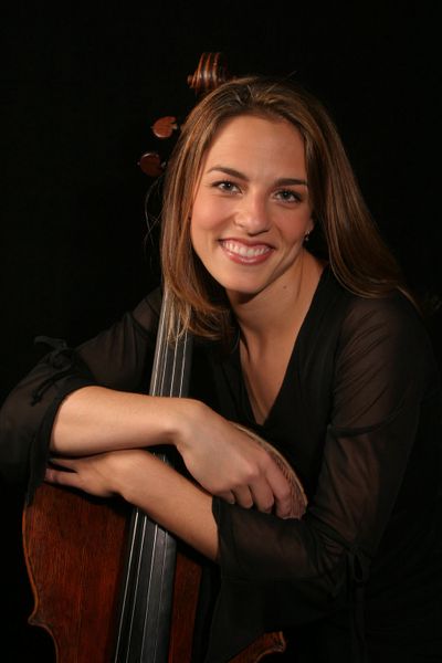 Cellist Julie Albers performs weekend shows with the Spokane Symphony.  Courtesy of Spokane Symphony (Courtesy of Spokane Symphony / The Spokesman-Review)