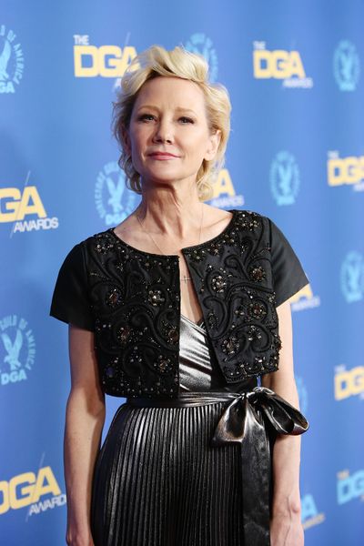 Anne Heche attends the 74th Annual Directors Guild Of America Awards at The Beverly Hilton on March 12, 2022, in Beverly Hills, California.    (Jesse Grant/Getty Images North America/TNS)