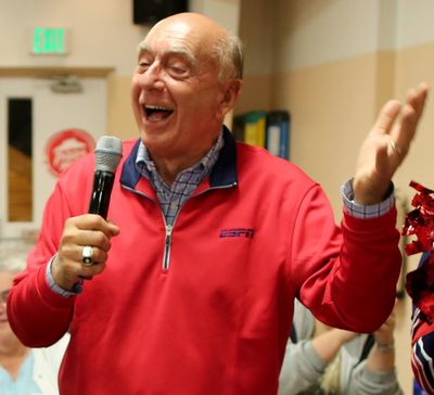 Dick Vitale has a lot to say about the latest version of the Zags. (Sammy Dallal / Associated Press)