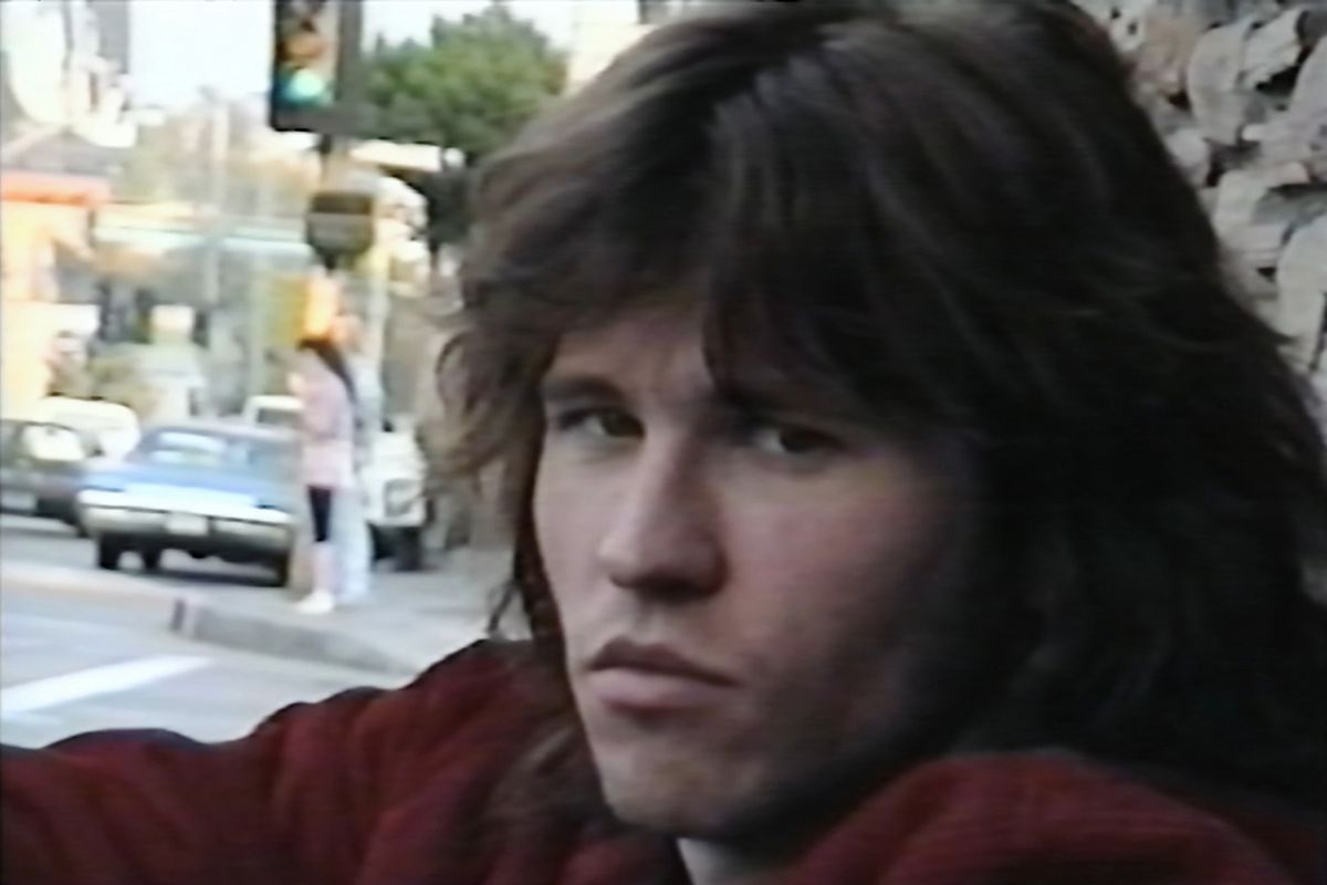 This image provided by A24 shows Val Kilmer in a scene from the documentary “Val.”  (A24)