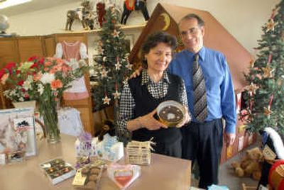 
Hermine Sittle-Kubista and her husband, Kevin Kubista, operate a tiny candy shop called Hermine's Old World Confections in Coeur d'Alene specializing in German-style confections. 
 (Jesse Tinsley / The Spokesman-Review)