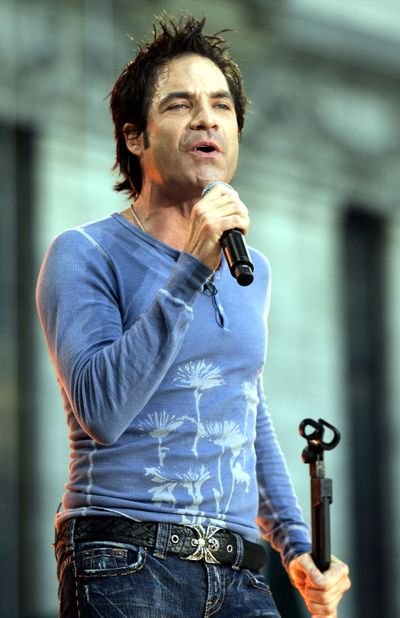 Pat Monahan and Train perform tonight at 8 at the INB Performing Arts Center.  (Associated Press)