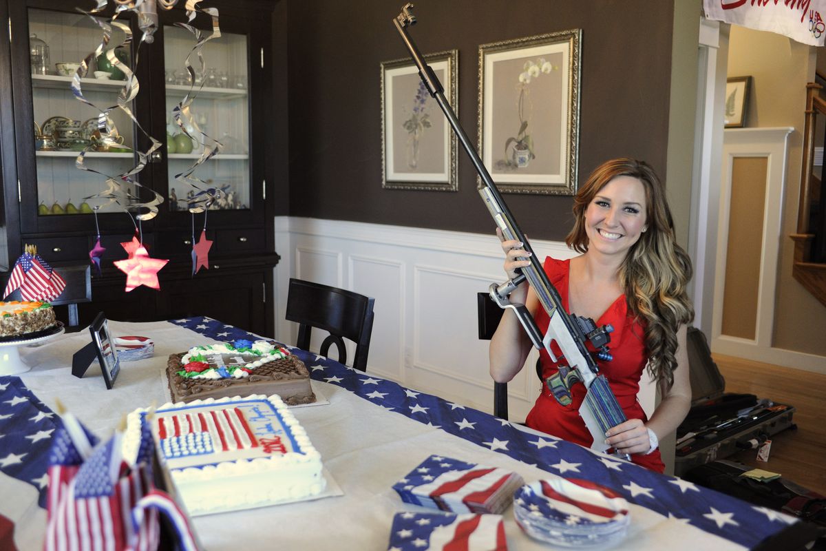 Spokane native Amanda Furrer, 21, who began shooting at age 11 on the Spokane junior rifle team, made the U.S. Olympic Team in the three-position rifle event. (Colin Mulvany)