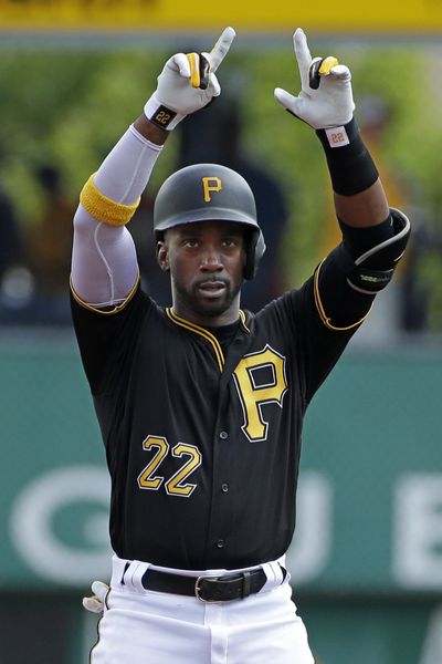 Pittsburgh’s Andrew McCutchen went 1 for 12 in a three-game series last weekend against the Milwaukee Brewers. (Gene J. Puskar / Associated Press)