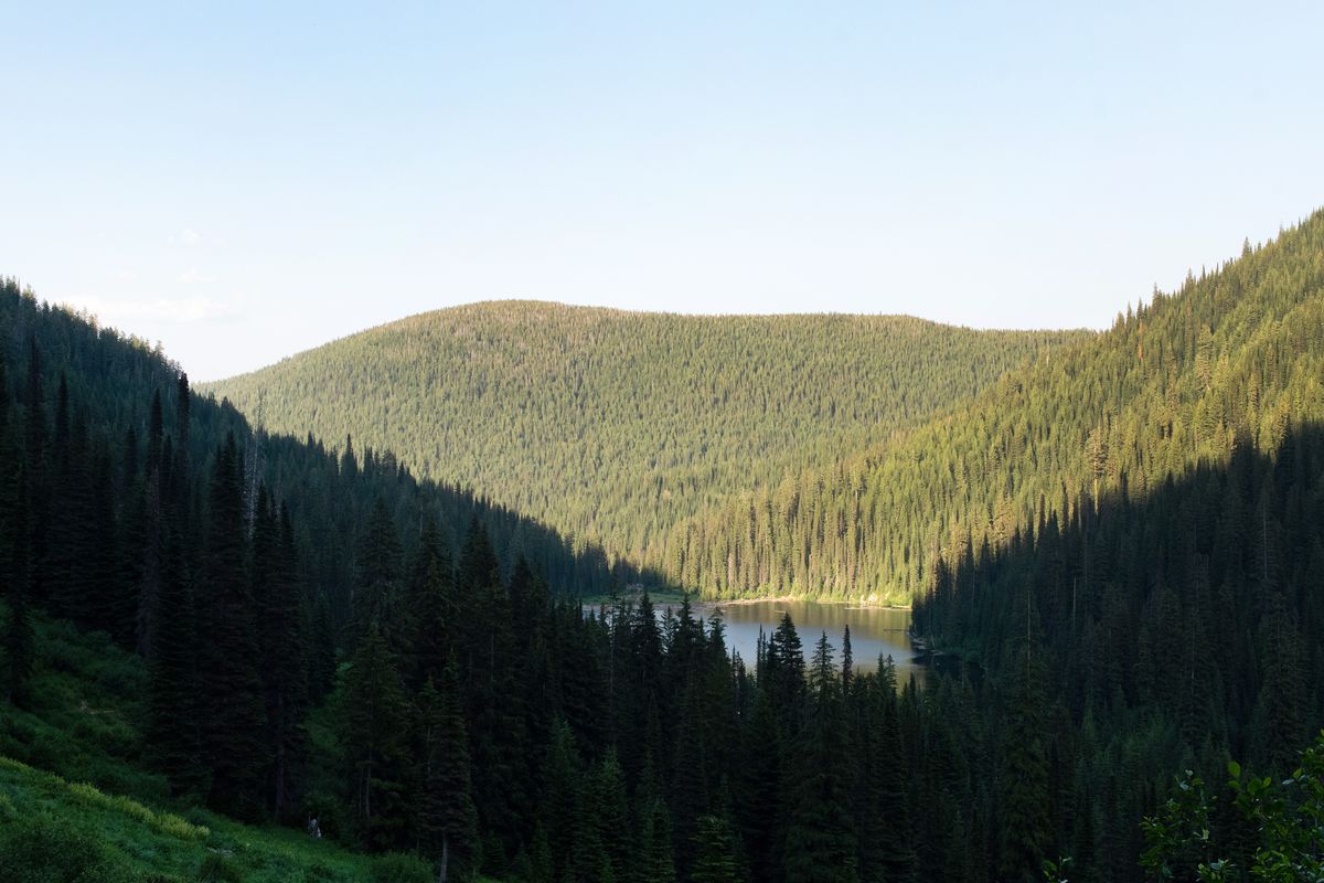Diamond Lake, as seen on July 2 2021.  (Eli Francovich)