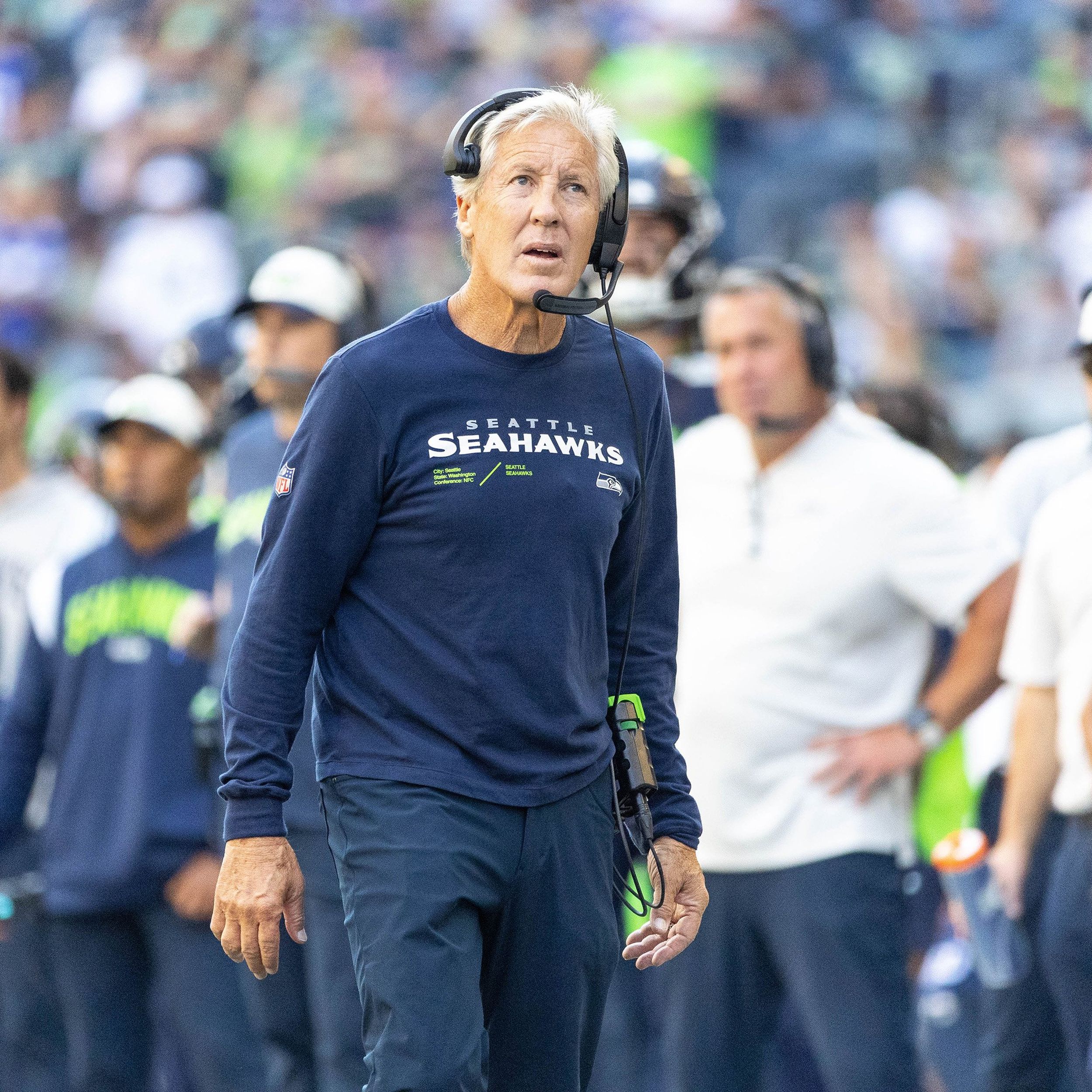 Seahawks' Pete Carroll says Geno Smith 'lucky' to escape serious injury  after 'dangerous' tackle